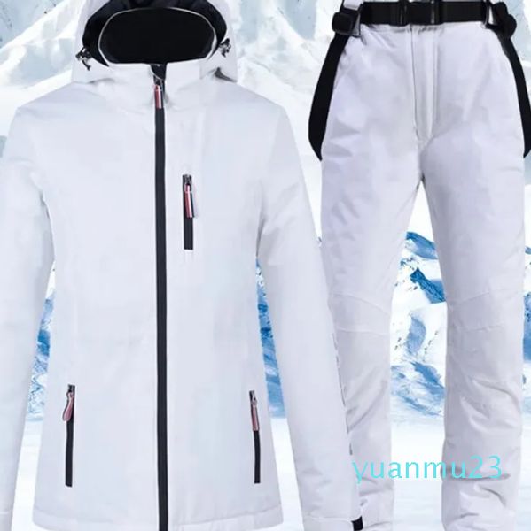 Andere Sportartikel Degree Damen-Skianzug, Snowboardjacke, Winter, winddicht, wasserdicht, Schneebekleidung, Thermo- und Trägerhose