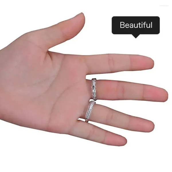 Bolsas de jóias tipo clipe anel espiral ajustador flexível tamanho reutilizável kit indolor universal apto para solto