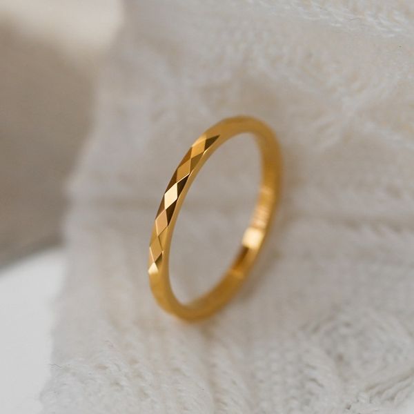 Anelli in ceramica con taglio color oro alla moda Anelli di fidanzamento classici per matrimoni per donne Anneaux Anillos