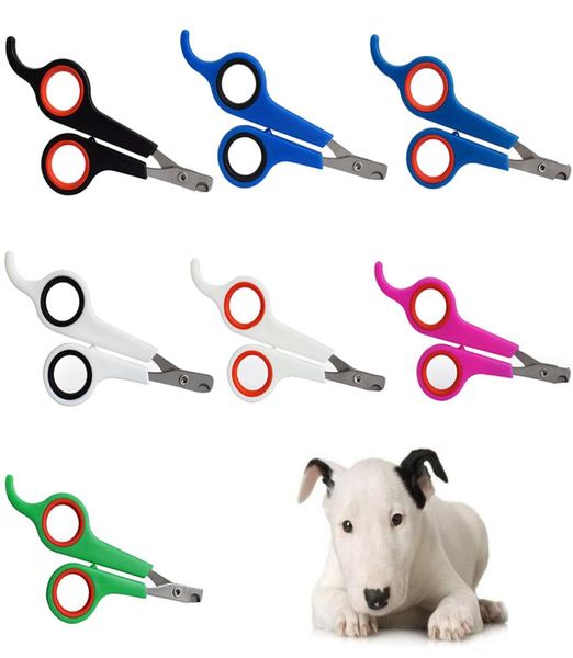 Cães suprimentos cortador de unhas de aço inoxidável para animais de estimação cão e gato guarnição para health8498585