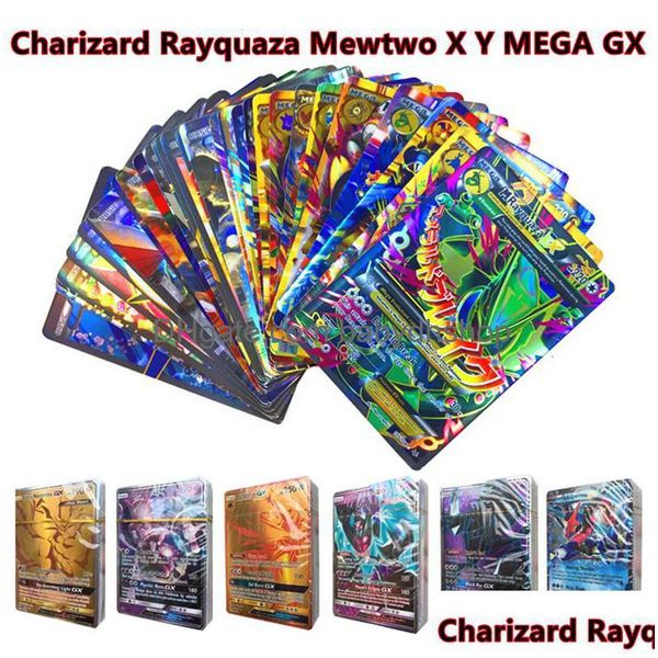 Jogos de cartas 100 a 300pcs sem repetição jogando para jogos coleção cartões brinquedos negociação gx m177y drop entrega presentes quebra-cabeças dhnyx