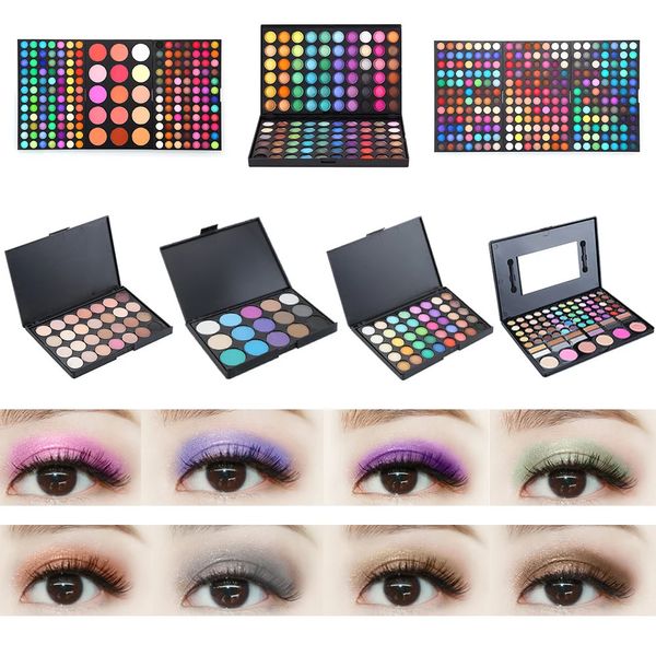 Lidschatten 42/40 Farben Ölgemälde Lidschatten-Palette Glitzer-Schimmer-Lidschatten-Puder Matte Lidschatten-Palette Kosmetik Augen Make-up TSLM1 231120