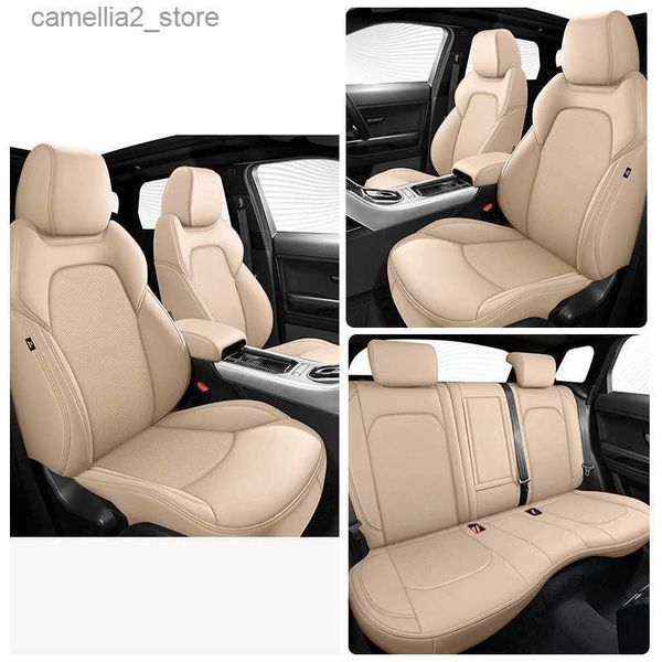 Capas de assento de carro personalizado nappa capa de assento de carro para kia sportage 2022 voiture acessório auto interior almofada protetora q231120