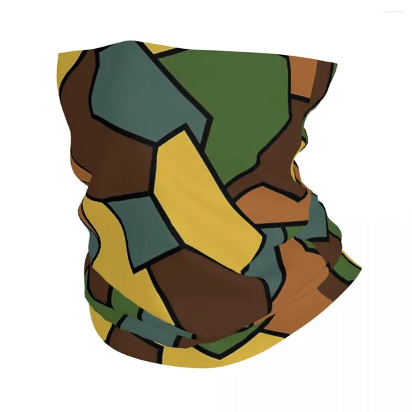 Sciarpe Camouflage tedesco Camo Bandana Ghetta per il collo per l'escursionismo Corsa e jogging Uomo Donna Sciarpa avvolgente Multicam Passamontagna militare Scaldino