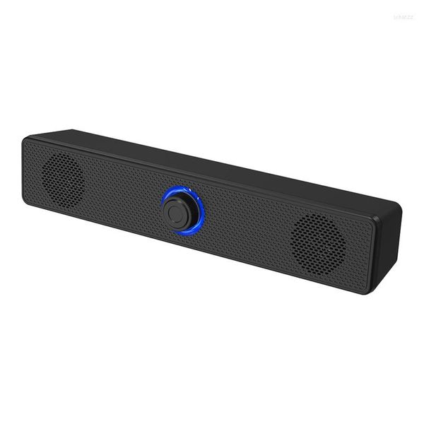 Kombinationslautsprecher USB-betriebene Soundbar Bluetooth 5.0-Lautsprecher 4D-Surround-Stereo-Soundbar für Laptop-PC-Heimkino