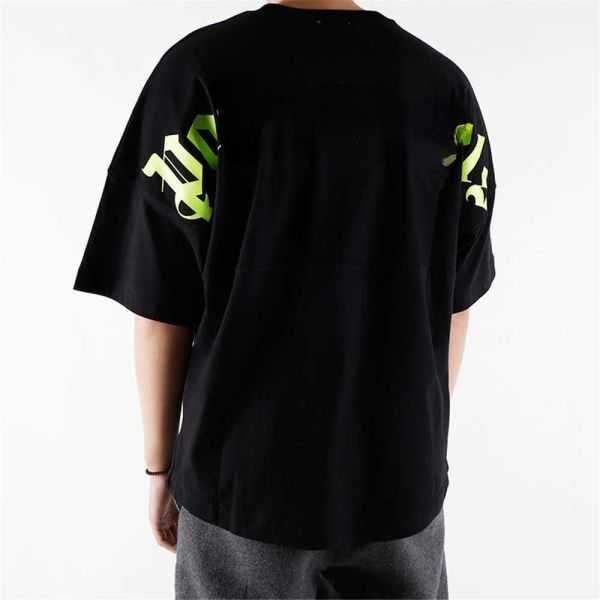 22s T-shirt pour hommes Palms Angels City Designer Limited Jet d'encre Graffiti Lettre Impression Hommes Femmes Voilier Manches courtes Casual Angels Tshirt y15