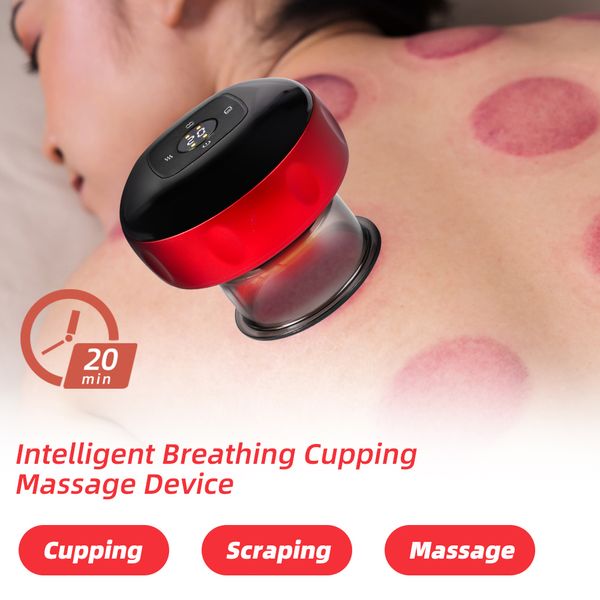 Outros itens de massagem Slimming Bupcing Cup de vácuo elétrico Copo anti -celulite Copas terapêuticas latas de massagem Redutor de gordura chinesa 230419