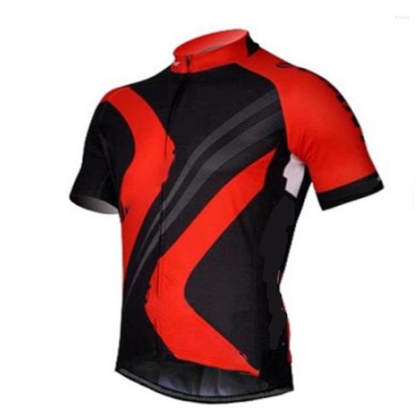 Jaquetas de corrida secar rápido MTB Tops Men Men Shorve Bicycle Circhas Design Design Cicling Jersey Riding Bike Cycle Cycle Sportswear