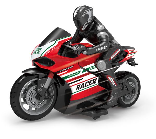 ElectricRC Car 110 Scale Mini Moto RC ad alta velocità da corsa 4 canali telecomando a lunga distanza veicolo elettrico fuoristrada modello giocattolo 230419