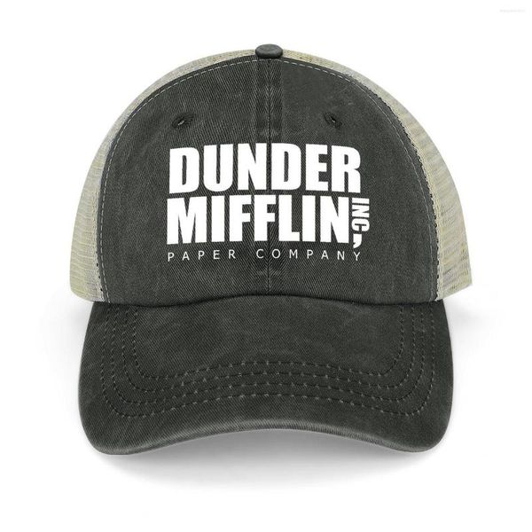 Ball Caps Dunder Mifflin Paper Company The Office Cowboyhut Boonie Hats Military Tactical Cap Bommel Damen Herren