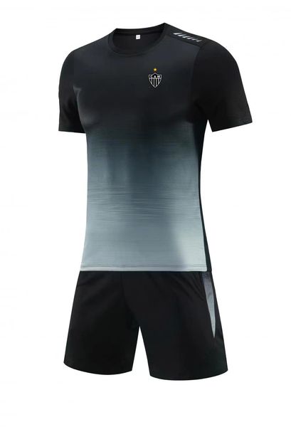 lube Atlético Mineiro Fatos de treino masculino verão lazer manga curta terno esporte terno de treinamento ao ar livre lazer jogging camiseta lazer esporte camisa de manga curta