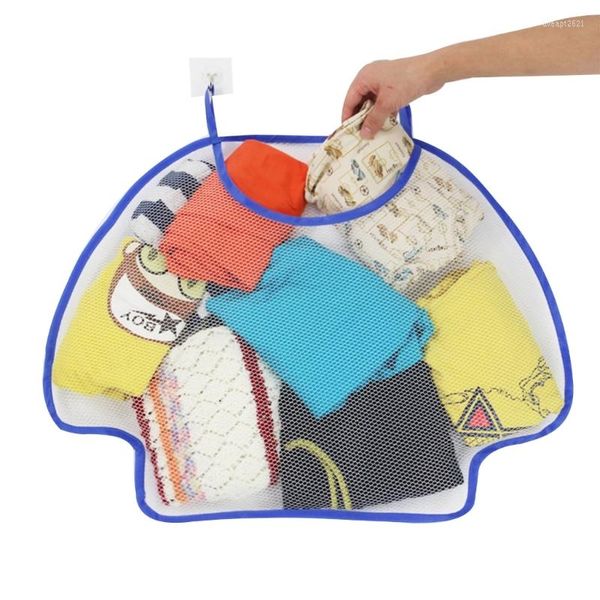 Scatole da stoccaggio borsa per il bucato per la parete per un giocattolo per bambini vestiti sporchi di cestino organizzatore pieghevole