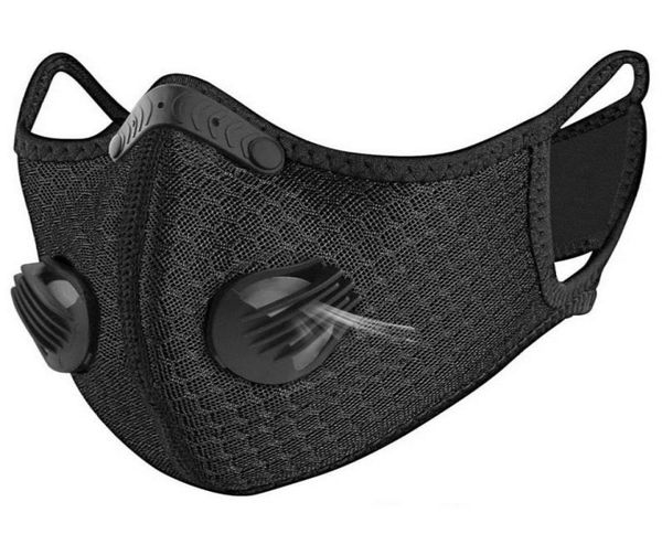 Sport-Gesichtsmaske mit Filter Carbon PM 2 5 Anti-Verschmutzung, staubdichte Maske, Sport, Laufen, Radfahren, Gesichtsmaske224j1246807