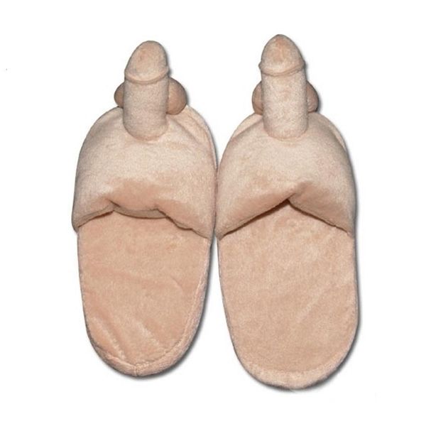 Pantofole Divertente Unisex Adulto Peluche Pantofola Novità Gag Regalo Sexy Scarpe piatte per interni Antiscivolo Pantofole pelose invernali Per donna Uomo 230420