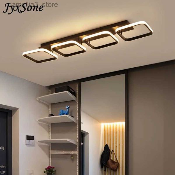 Luzes de teto simples dimmer moderno lustre de teto decorativo luzes led para sala estar quarto corredor varanda corredor lâmpada interior q231120