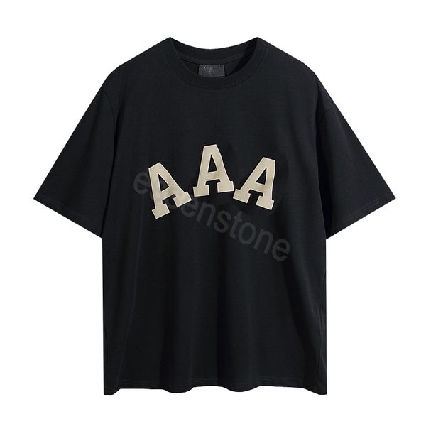 T-shirt ESS da donna di design estivo Luxury A e U lettera stampata T-shirt Moda T-shirt Uomo Donna Dio manica corta Hip Hop Streetwear Top Abbigliamento