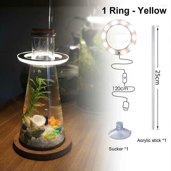 Party Dekoration Ringlampe Grow Light Dimmbare Fassung Vollspektrum Zimmerpflanzen Teil