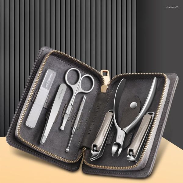 Nail Art Kit 6/7Pcs/Set Clippers Pedicure Set Taglierina multifunzione in acciaio inossidabile Trimmer Care Kit di strumenti di bellezza per manicure