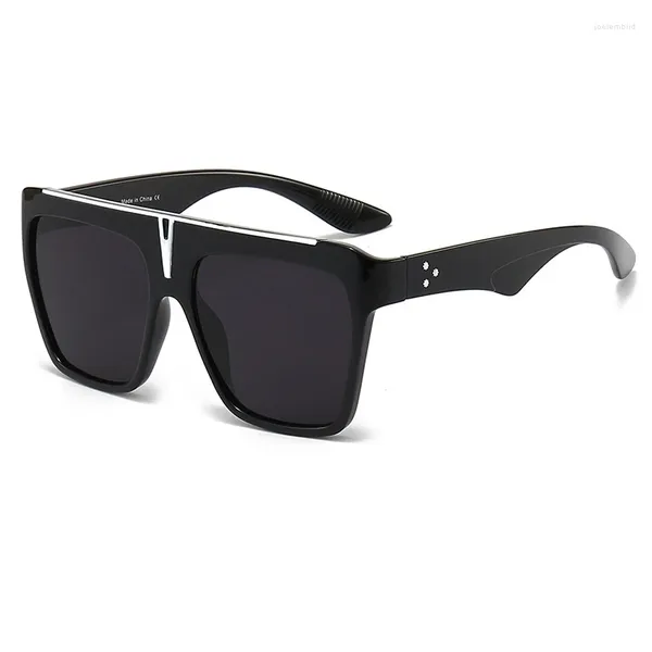 Sonnenbrille Classic für Männer Frauen Vintage Oval Rahmen Goggle Fahren Nachtsicht Brillen UV400 Gafas de Sol