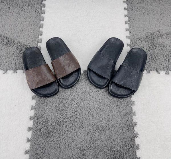 Designer de designers chinelos de verão slides de praia de bebê impressão de crianças crianças crianças de alta qualidade sandálias de praia meninos meninas sapatos casuais não deslizantes