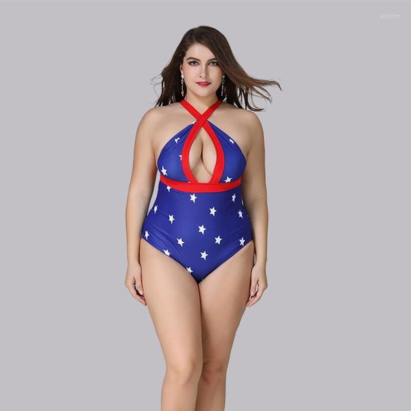 Costumi da bagno femminile di grandi dimensioni di un pezzo di costume da nuoto 2023 abita da bagno sexy da bagno da bagno grande body da spiaggia da spiaggia