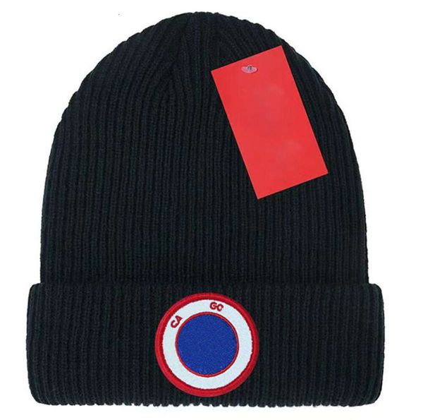 Berretto di design berretto di lusso berretto di maglieria temperamento riconoscere versatile berretto lavorato a maglia cappello caldo di design lettera regalo di Natale cappello molto bello sacchetto per la polvere 12 colori