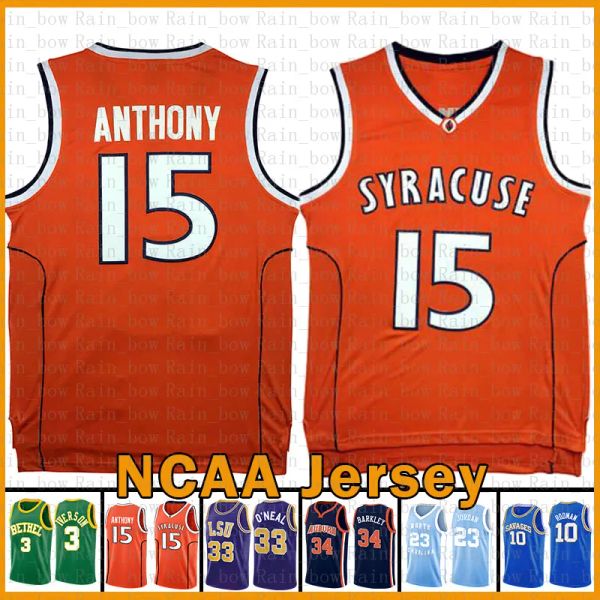 Syracuse University Kyrie NCAA Kawhi Carmelo 15 Anthony Irving LeBron 23 James 2 Basketballtrikot Leonard Dwyane 3 Wade Stephen 30 Curry ch