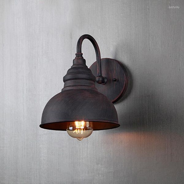 Стеновые лампы Винтажная лампа американский стиль в стиле кантри Промышленное творчество.