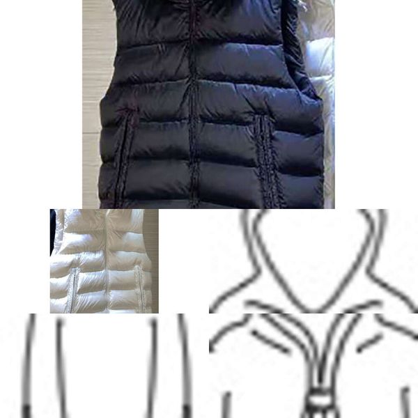 2023 Giacca invernale Piumino Gilet Homme Gilet Gilet Parka Cappotto Capispalla con cappuccio Impermeabile per uomo e donna Giacca a vento spessa corta a1