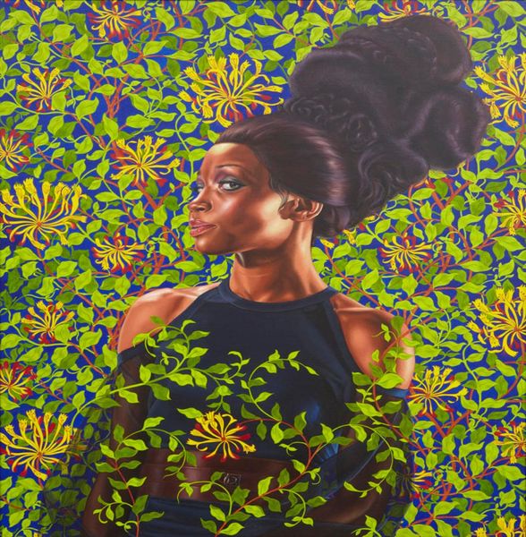 Shantavia Beale II 2012 Kehinde Wiley живопись художественный постер Настенный декор фотографии художественный принт постер без рамки 16 24 36 47 дюймов 2762860