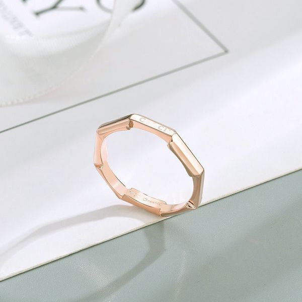 Designer di lusso Rings for Women Men Fashion Trend Brand Rose Gold Coppia Sterling Silver New Style Holiday Regalo per la moda Popolare di alta gamma Ring 310