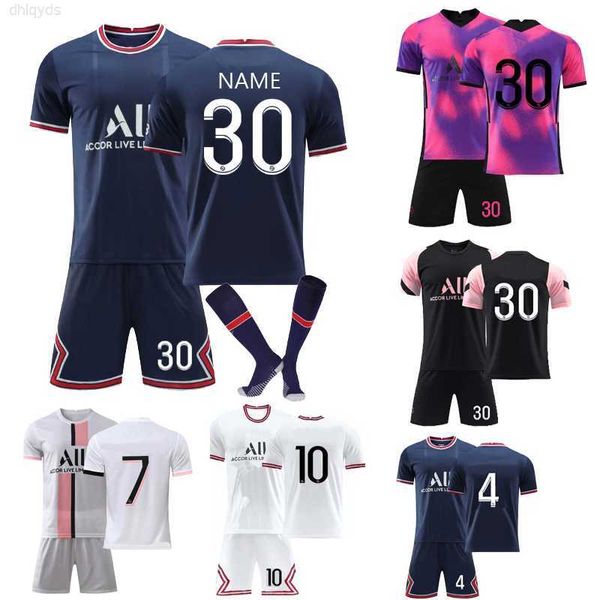 Jersey Mens Saint Rastreos Paris Germain Football Camisetas Fãs de crianças MBAPPE Uniformsr28W