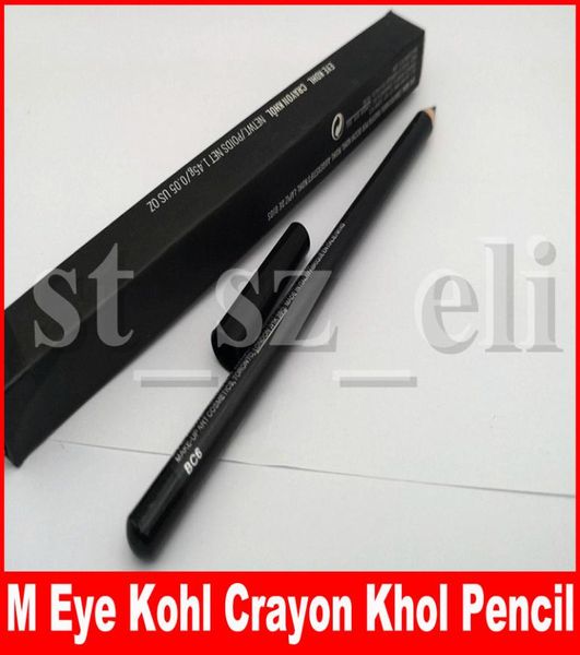 M Makeup Eye Kohl Crayon Pencil Eyeliner Pencil 145G Cool Black Eye Liner Pen2106447