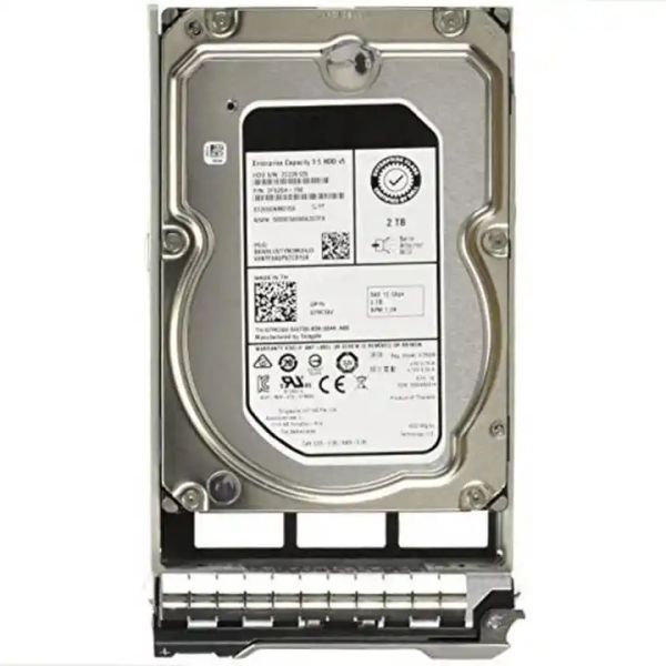 Server HDD interno Disco rigido da 2 TB 7.2K 2.5 pollici SAS 6G 512N 512E Disco rigido hot plug HDD 2TB C36WJ 400-ALOB