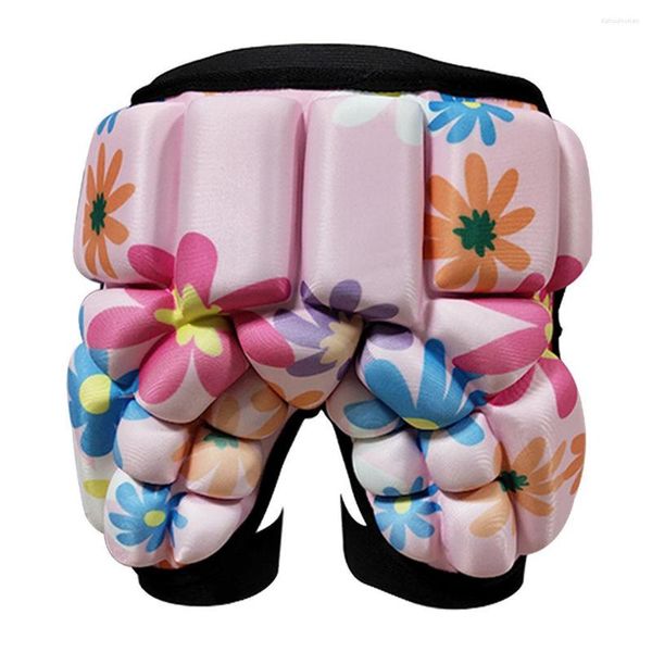 Knieschützer 3D-gepolsterte Shorts mit Hüftschutz für Jungen und Mädchen EVA
