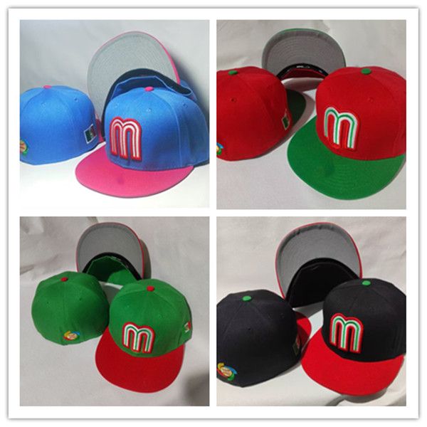 New Mexico Hats Fitted Caps Baseballmütze Rot Blau Grün Schwarz Kappe Alle Größen Mix Match Bestellen Sie alle Kappen Hochwertige Mütze