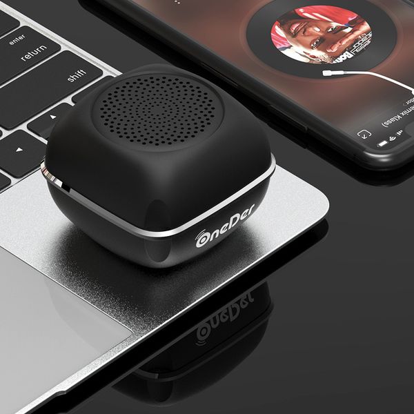 Mini-Subwoofer-Lautsprecher Tragbarer drahtloser Bluetooth-Lautsprecher Subwoofer im Freien Bluetooth-Audio-Mini-Lautsprecher-Unterstützungs-TF-Karten-Geschenk