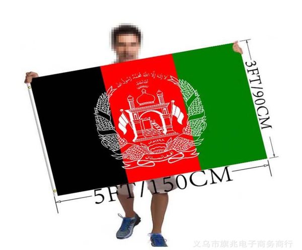 Volle Größe 3 5 90 150 cm afghanische Flagge Polyester-Flagge0123455826975