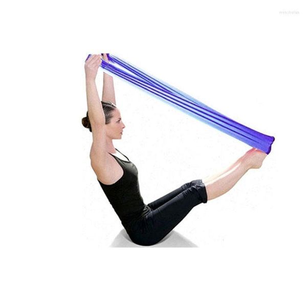 Bandas de resistência Pilates Yoga Aeróbica Banda elástica de elástico Banda de Resistência