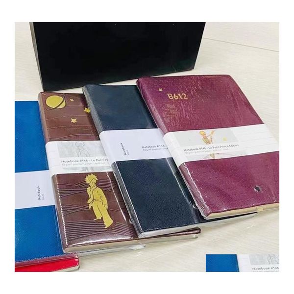 Notizblöcke Lgp Luxusdesign Der kleine Prinz 146 klassisches Leder Qualitätspapier Carefly Crafted Notebooks Schreiben stilvoll Drop Delive Dhfmx