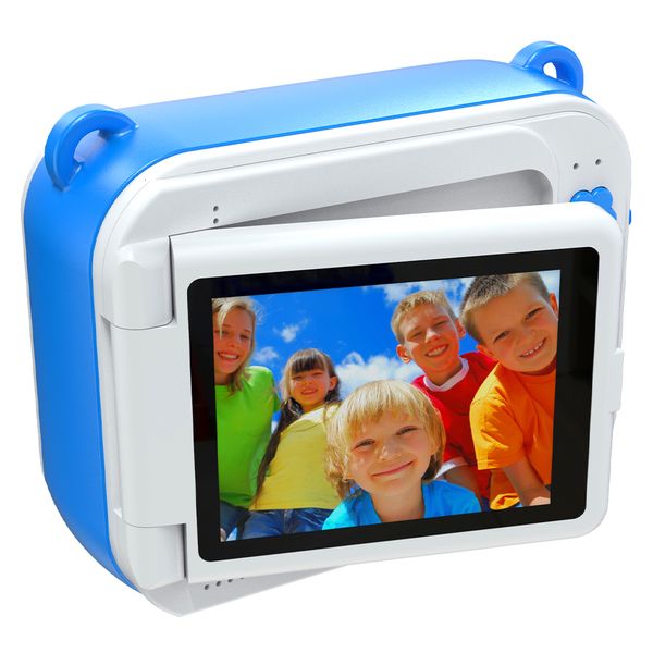 Tripés Selfie Kids Câmera de impressão instantânea Impressão DIY Câmera Digital PO para crianças de aniversario Firl's menino Presente de brinquedo Térmico 230419