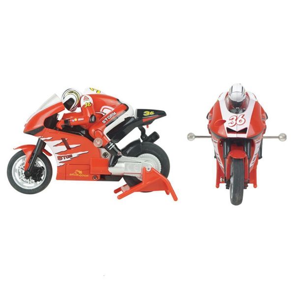 ElectricRC Auto Mini RC Motorrad Hochgeschwindigkeits-Funkgesteuertes 24-GHz-Motorrad-Kinderspielzeug 230419