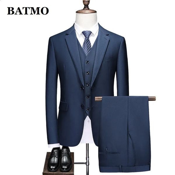 Ternos masculinos Blazers BATMO chegada de alta qualidade ternos casuais masculinos vestido de casamento plus size S-5XL 6846 231118