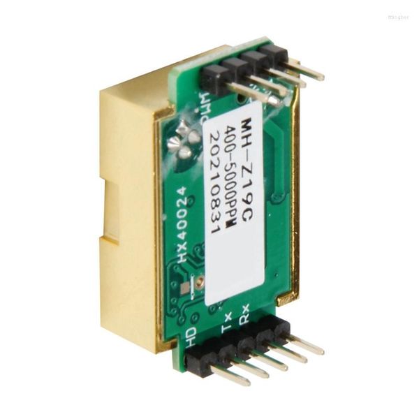 MH-Z19C IR-Infrarot-CO2-Sensormodul Kohlendioxidgas NDIR für Monitor 400–5000 ppm UART-PWM-Ausgang
