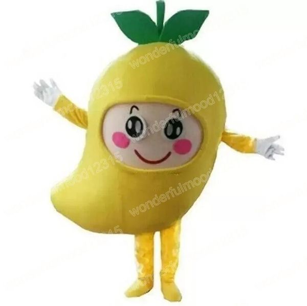 Performance Mango Costumi mascotte Cartoon Carnevale Hallowen Performance sul palco Unisex Fancy Games Outfit Holiday Outdoor Advertising Outfit Suit