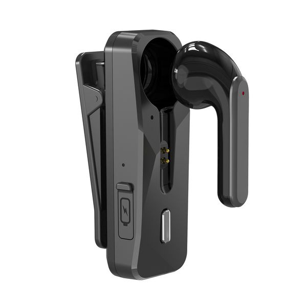 Handy-Kopfhörer Halsband-Kopfhörer für ein Ohr Bluetooth 5.1 Wireless Headset Business-Kopfhörer mit Mikrofon Sport-Ohrbügel Lotus-Freisprecheinrichtung für Laufwerk 230419