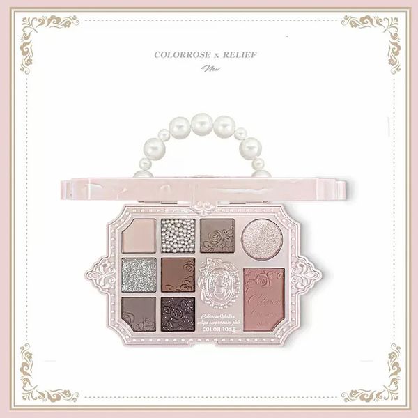 Colorrose Colorrose Eye | Оригинальная тени для век паллета паллера для век Earth Colorrose Makeup Makeup Niceue Brand Flash Palette 231120