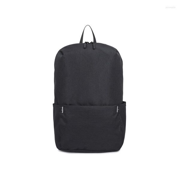 1 adet satan okul çantaları unisex seyahat sırt çantası ultralight su geçirmez büyük kapasiteli taşınabilir omuz çantası