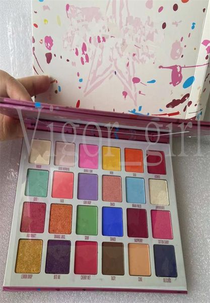 Ombretto di qualità originale 24 colori Ombretto di marca a cinque stelle Palette per trucco per ragazza Matte Beauty Color Eye Cosmetics8008513