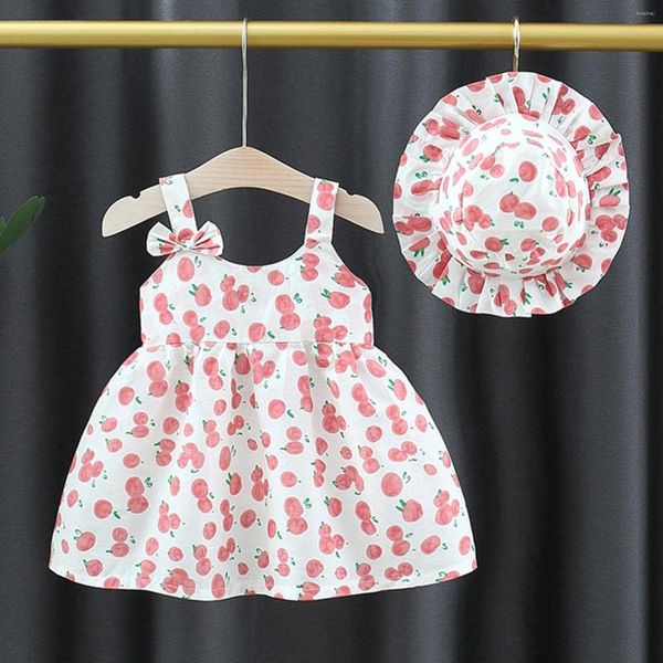 Mädchenkleider Kleinkind Baby Mädchen Kleid Sommer Böhmen Blumen Rüsche Träger Ärmellos Thanksgiving 8 Kleine lange Ärmel